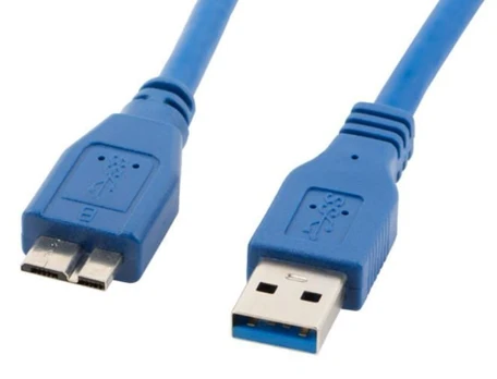 LANBERG CA-US3M-10CC-0005-B kabelis USB 3.0 Micro AM-MBM5P 50cm