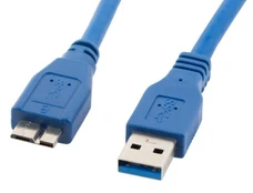 LANBERG CA-US3M-10CC-0005-B kabelis USB 3.0 Micro AM-MBM5P 50cm kaina