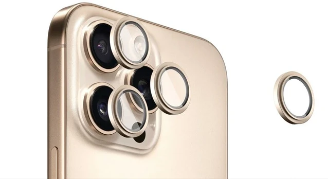 Apsauginiai stiklai Evelatus Apple iPhone 16 Pro /16 Pro max Camera Lens Protector Armor Clear