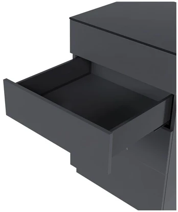 Rejs Ultra Box stal. stal. 550mm grafit Push To Open