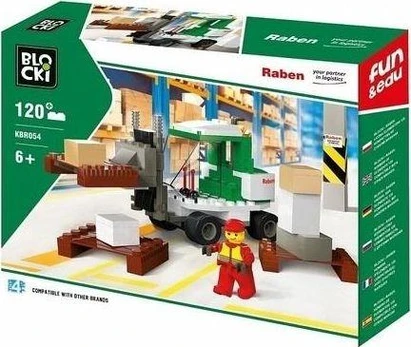 Icom Konstruktorius Klocki Blocki Raben Forklift 125 elementai