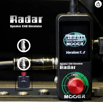 MOOER Radar gitaros garsiakalbio CAB simuliatorius