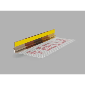 BELLA PLAST deformacinis PVC profilis su tinkleliu BP13 MINI U KOLOR 6/3