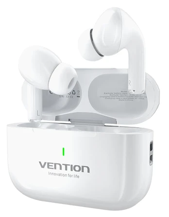 Vention Echo Lite E11 Headset True Wireless Stereo (TWS) Open-ear Calls/Music USB Type-C Bluetooth White