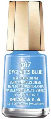Nagų lakas Mavala Mini Color Cyclades Blue, 5 ml
