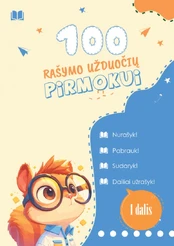 100 rašymo užduočių pirmokui, 1 dalis kaina