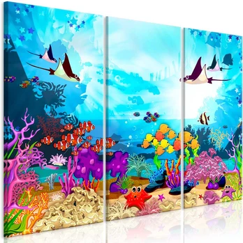 Artgeist Paveikslas - Underwater Fun (3 Parts)