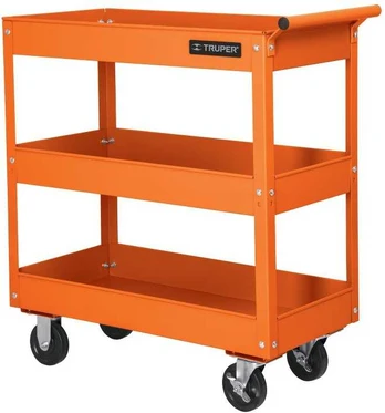 3-tray Rolling Steel Tool Cart Truper®