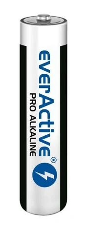 Šarminės baterijos everActive Pro Alkaline LR03 AAA - 10 vnt. maišelis