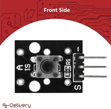 Azdelivery 5 x Ky-004 Mygtuko Modulis Arduino/raspberry Pi