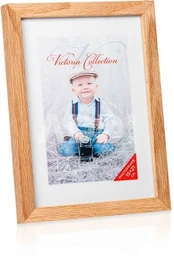 Photo frame Oak 15x21cm matte glass | 21378