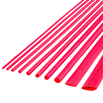 Cabletech Termiškai susitraukiantis vamzdelis 10.0 mm-1 m raudonas Rebel