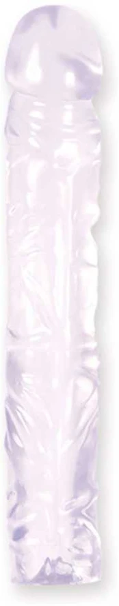 Doc Johnson Crystal Jellies 10" Anatomical Model Clear 25cm
