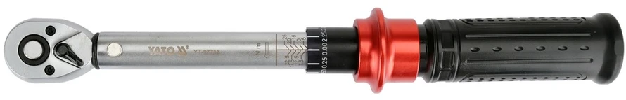 YATO DINAMOMETRINIS RAKTAS 1/4″ 5-25Nm