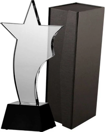 Tryumf Trofeum szklane su etui C035
