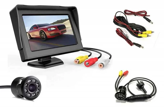 "Auto Pearl 2-in-1" LCD ekrano parkavimo kamera