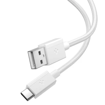 Baltas USB-A - USB-C 60W / 150cm laidas "Spigen EB6015AC Essential"