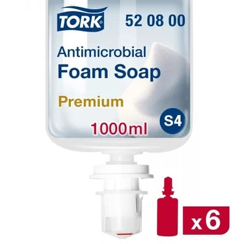 x6 Tork Antimikrobinės muilo putos, 1L