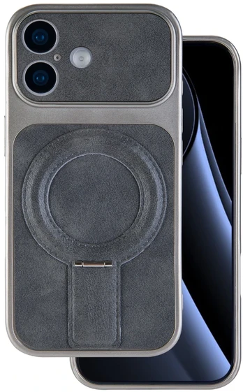 Dėklas Telforceone Luxgrip Mag case for iPhone 16 6,1' pilkas