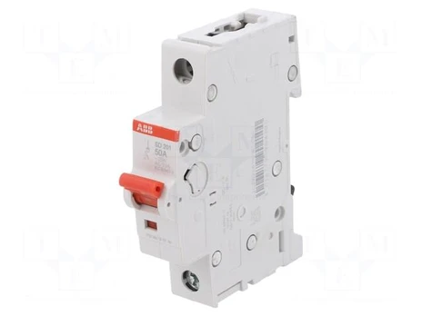 Switch-disconnector | Poles: 1 | for DIN rail mounting | 50A | 253VAC