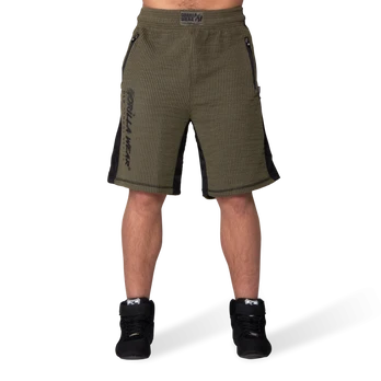 Gorilla Wear Augustine Old School Shorts - Army Green
