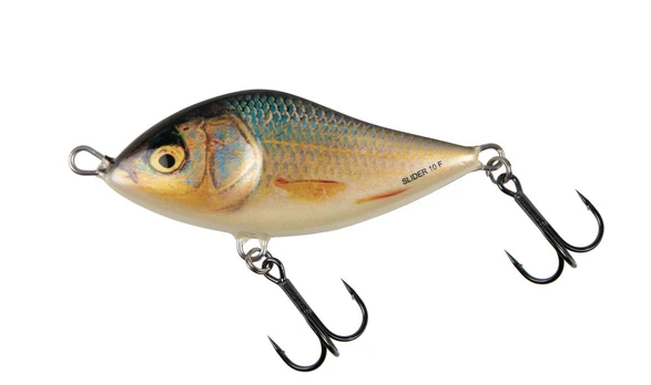 Skęstantis vobleris Salmo Slider, 7 cm, Real Roach