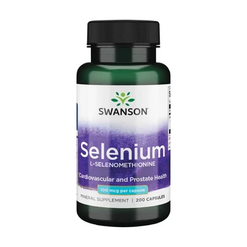 SWANSON, SELENIUM, Selenas 100mcg, maisto papildas, N200