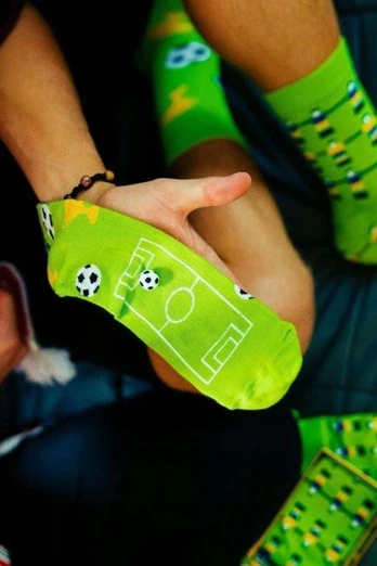 Rainbow Socks Futbolo gerbėjų kojinės 1 pora