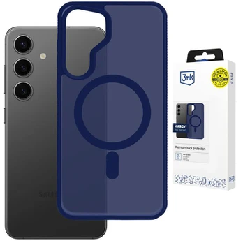 Dėklas Samsung Galaxy S25 - 3mk Hardy Hazy MagCase Blue