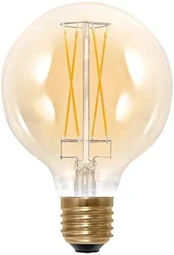Segula LED Globe 95 auksinis E27 5W 340Lm 1900K ściemnialny