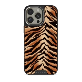 Feral - iPhone 16 Pro Max Case, Elite Dark (MagSafe) / Silver