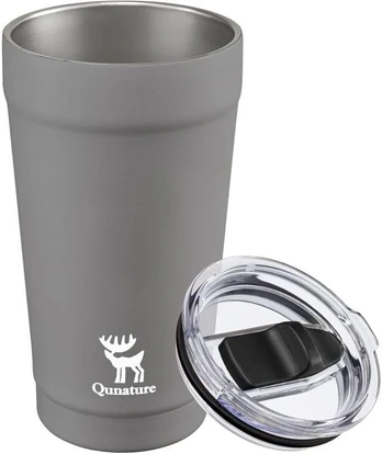 Qunature terminis puodelis pilkas 480 ml