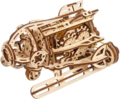 Medinis konstruktorius UGEARS Steampunk Submarine