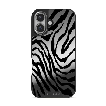 Imperial - iPhone 16 Case, Elite Mirror Dark (MagSafe) / Silver