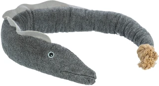 Žaislas šuniui Trixie Be Nordic Eel Karl 36048, 75 cm, pilkas, 75 cm kaina
