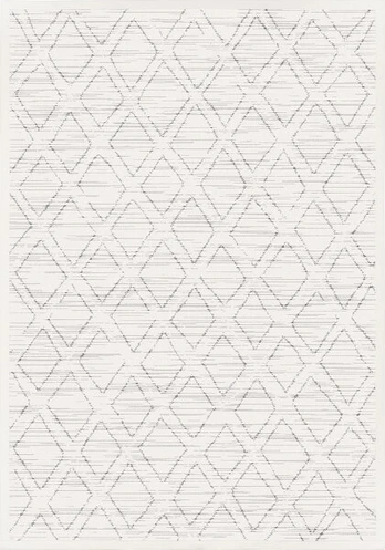 Narma kilimas Voose white 100x240 cm