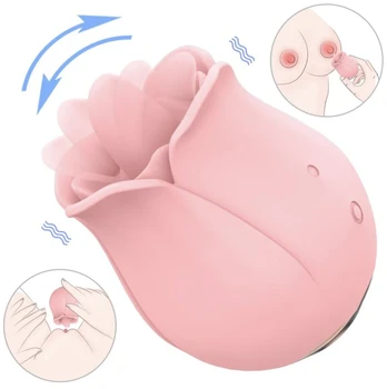 Vibratorius Rose Tongue Pro 4