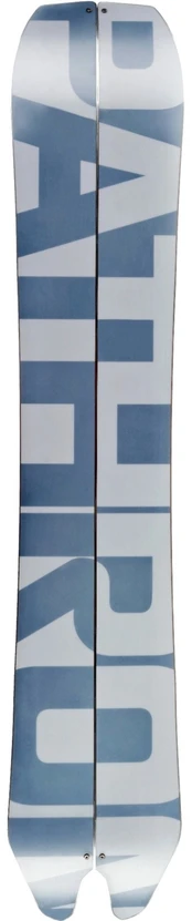 Splitboard snieglentė Pathron Carbon Powder Split, juoda/žydra, 165 cm x 26 cm
