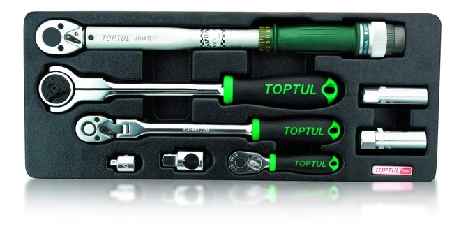 Įrankių vežimėlio įdėklas 8vnt. TOPTUL GCAT0803