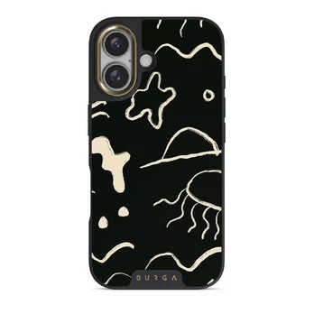 Eclipse - iPhone 16 Case, Elite Dark (MagSafe) / Gold