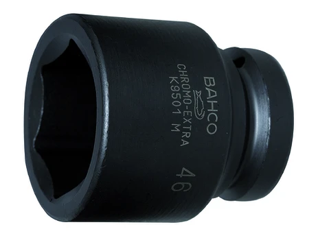 Hexagon impact socket K9501M 27mm 1"