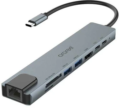 Araree Multi Hub 8w1 AM81 juoda/juodas AR60-01379A