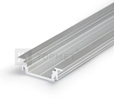 3m LED juostos profilis GROOVE14 EF/TY, neanoduotas aliuminis