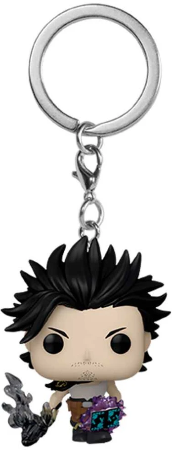 Funko Pocket POP Keychain Juodas Clover Yami