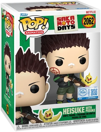 Funko POP! Sakamoto days - Heisuke with Pisuke ( exclusive )