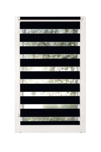 Ritininė užuolaida Karpol Mini Basic, juoda, 47 cm x 150 cm