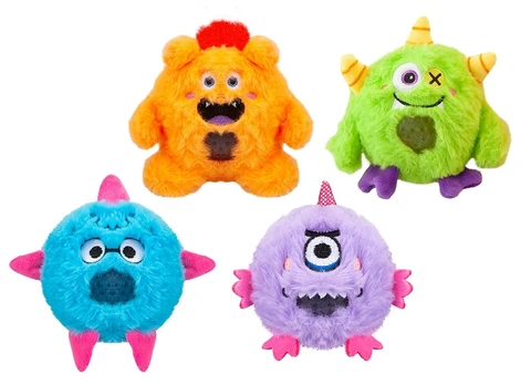 PBJ'S pliušinis žaislas Ball Jelly Monsters 8cm., asort, 453422E