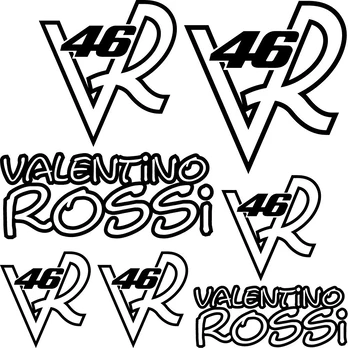 Motociklu Lipdukai vr 46 lipdukų rinkinys
