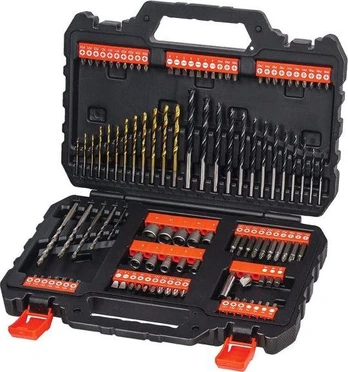 Black & Decker Sukimo antgalių ir grąžtų rinkinys A7200-XJ