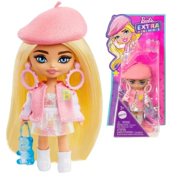 Stilinga madinga lėlė Barbie Extra Mini Mini berete HLN48 ZA5105C